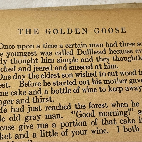 Antique Grimm's Fairy Tales by Brothers Grimm 6 Classic Stories Copyright 1922 - Picture 16 of 16